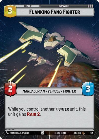 Flanking Fang Fighter - Hyperspace (Jump to Lightspeed)(JTL-0519/1122)(C)