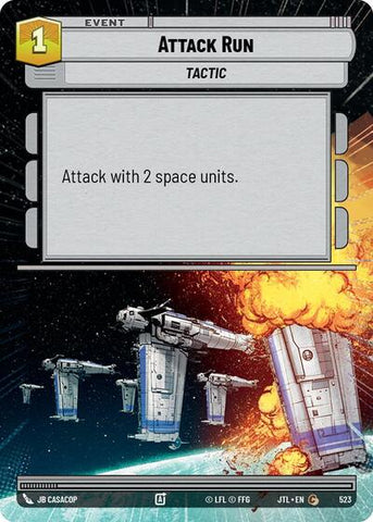 Attack Run - Hyperspace (Jump to Lightspeed)(JTL-0523/1122)(C)