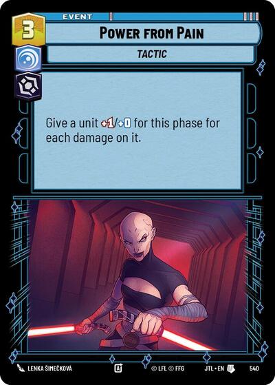 Power from Pain - Foil (Jump to Lightspeed)(JTL-0540/1122)(U)