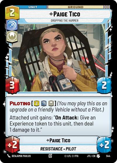 Paige Tico, Dropping the Hammer - Foil (Jump to Lightspeed)(JTL-0544/1122)(U)