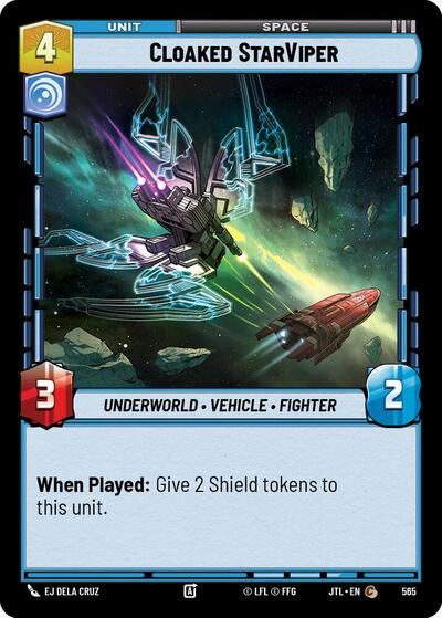 Cloaked StarViper - Foil (Jump to Lightspeed)(JTL-0565/1122)(C)