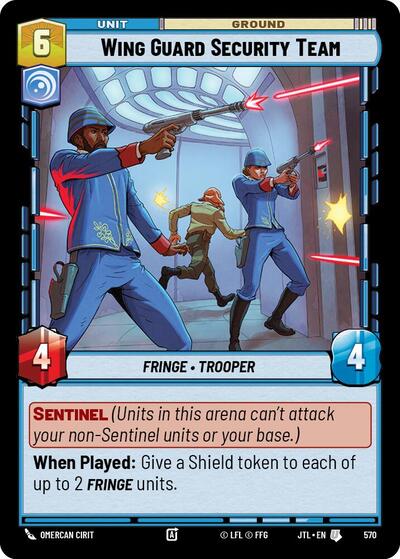 Wing Guard Security Team - Foil (Jump to Lightspeed)(JTL-0570/1122)(U)