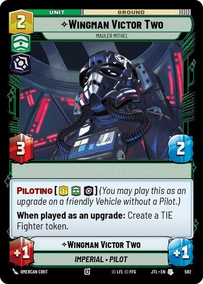 Wingman Victor Two, Mauler Mithel - Foil (Jump to Lightspeed)(JTL-0582/1122)(U)