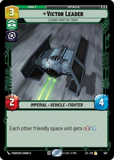 Victor Leader, Leading from the Front - Foil (Jump to Lightspeed)(JTL-0583/1122)(R)