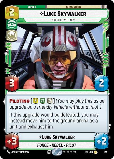 Luke Skywalker, You Still With Me? - Foil (Jump to Lightspeed)(JTL-0592/1122)(R)