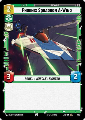 Phoenix Squadron A-Wing - Foil (Jump to Lightspeed)(JTL-0593/1122)(C)