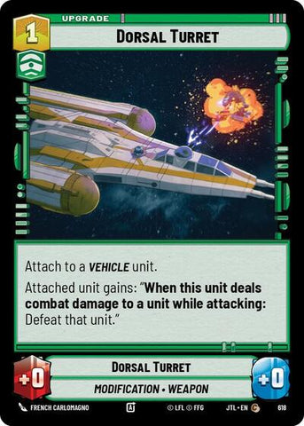 Dorsal Turret - Foil (Jump to Lightspeed)(JTL-0618/1122)(C)