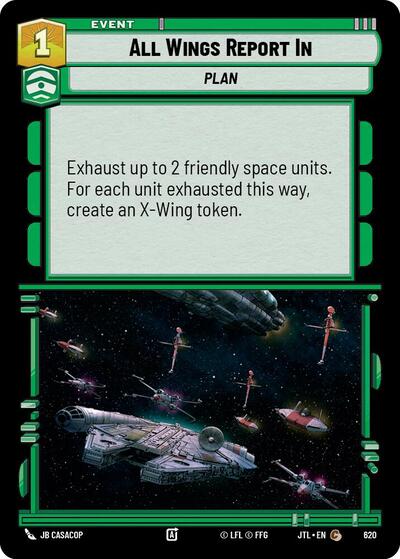 All Wings Report In - Foil (Jump to Lightspeed)(JTL-0620/1122)(C)