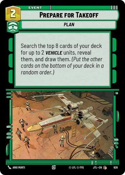 Prepare for Takeoff - Foil (Jump to Lightspeed)(JTL-0626/1122)(C)