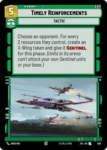 Timely Reinforcements - Foil (Jump to Lightspeed)(JTL-0628/1122)(U)