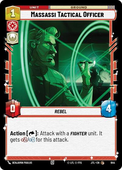Massassi Tactical Officer - Foil (Jump to Lightspeed)(JTL-0644/1122)(C)