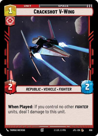 Crackshot V-Wing - Foil (Jump to Lightspeed)(JTL-0656/1122)(C)