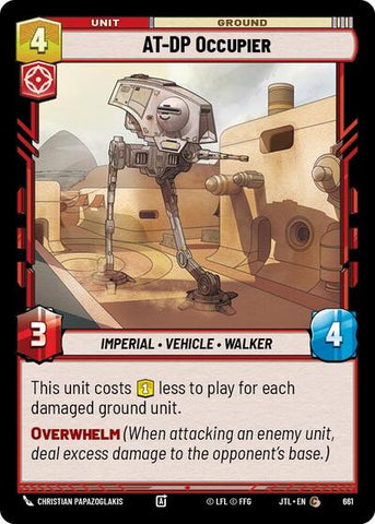 AT-DP Occupier - Foil (Jump to Lightspeed)(JTL-0661/1122)(C)