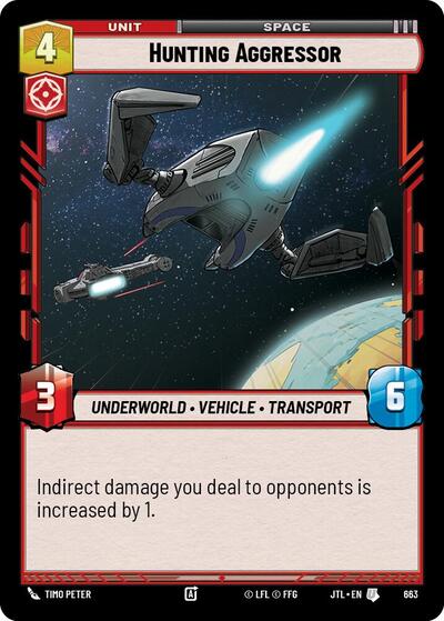 Hunting Aggressor - Foil (Jump to Lightspeed)(JTL-0663/1122)(U)