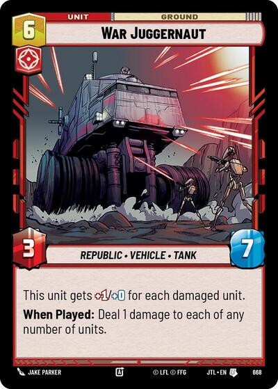 War Juggernaut - Foil (Jump to Lightspeed)(JTL-0668/1122)(U)