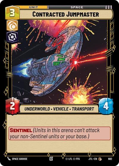 Contracted Jumpmaster - Foil (Jump to Lightspeed)(JTL-0682/1122)(C)