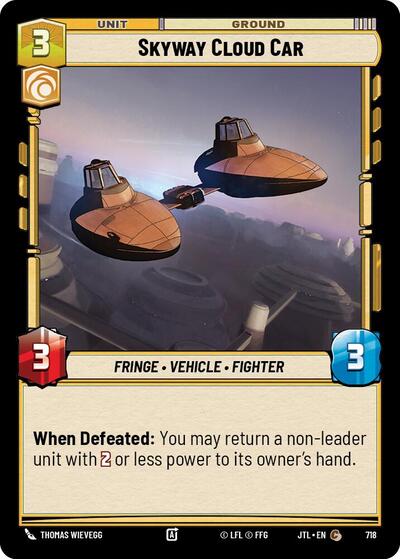 Skyway Cloud Car - Foil (Jump to Lightspeed)(JTL-0718/1122)(C)