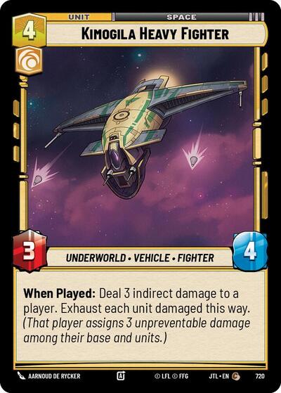 Kimogila Heavy Fighter - Foil (Jump to Lightspeed)(JTL-0720/1122)(C)