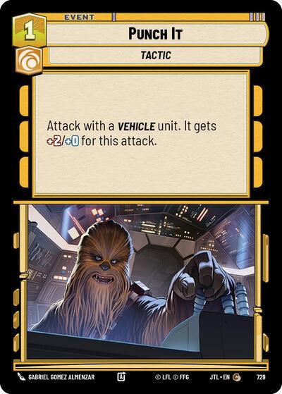 Punch It - Foil (Jump to Lightspeed)(JTL-0729/1122)(C)