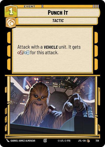 Punch It - Foil (Jump to Lightspeed)(JTL-0729/1122)(C)