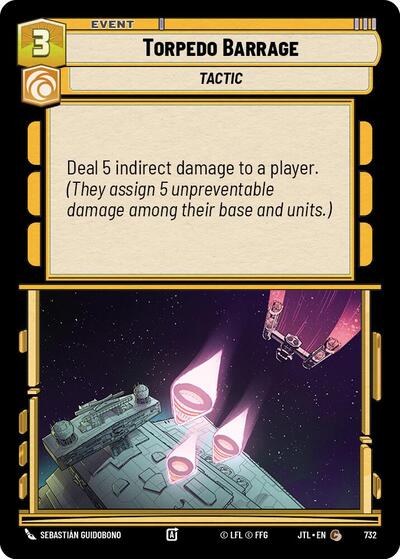 Torpedo Barrage - Foil (Jump to Lightspeed)(JTL-0732/1122)(C)