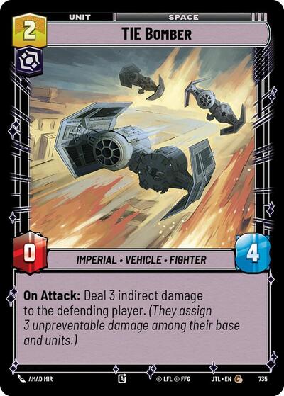 TIE Bomber - Foil (Jump to Lightspeed)(JTL-0735/1122)(C)