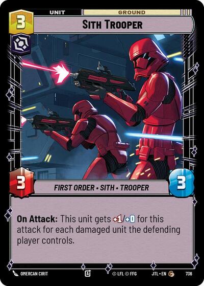 Sith Trooper - Foil (Jump to Lightspeed)(JTL-0736/1122)(C)