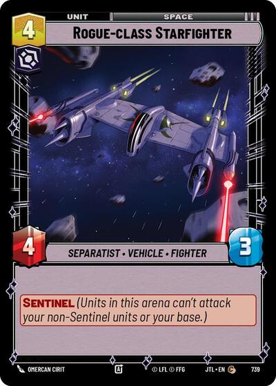 Rogue-class Starfighter - Foil (Jump to Lightspeed)(JTL-0739/1122)(C)
