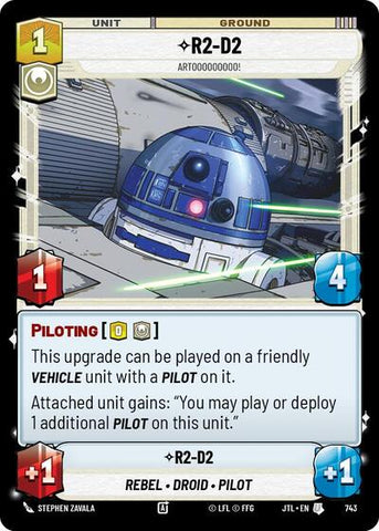 R2-D2, Artooooooooo! - Foil (Jump to Lightspeed)(JTL-0743/1122)(U)