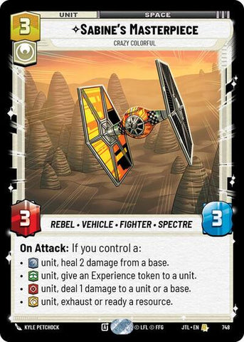 Sabine's Masterpiece, Crazy Colorful - Foil (Jump to Lightspeed)(JTL-0748/1122)(R)
