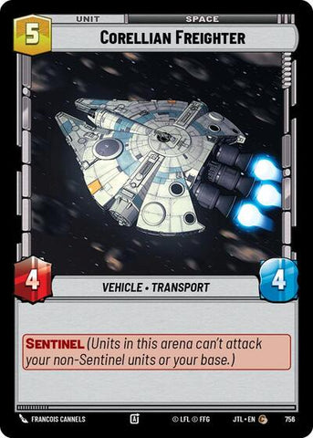 Corellian Freighter - Foil (Jump to Lightspeed)(JTL-0756/1122)(C)