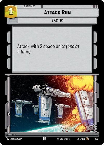 Attack Run - Foil (Jump to Lightspeed)(JTL-0759/1122)(C)