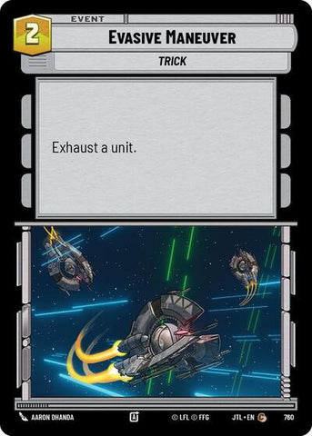Evasive Maneuver - Foil (Jump to Lightspeed)(JTL-0760/1122)(C)
