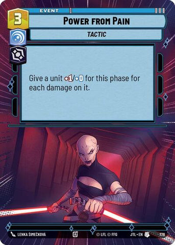 Power from Pain - Hyperspace - Foil (Jump to Lightspeed)(JTL-0776/1122)(U)