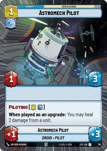 Astromech Pilot - Hyperspace - Foil (Jump to Lightspeed)(JTL-0791/1122)(U)