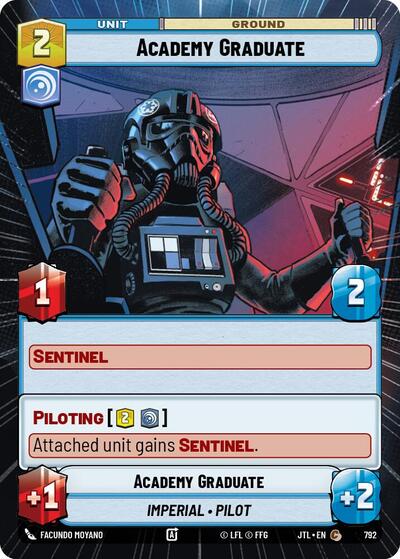 Academy Graduate - Hyperspace - Foil (Jump to Lightspeed)(JTL-0792/1122)(C)