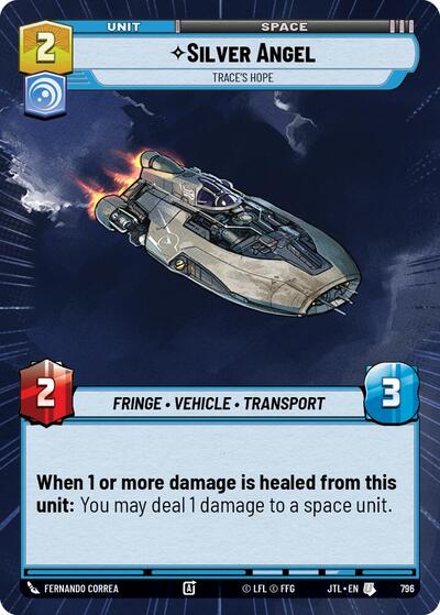 Silver Angel, Trace's Hope - Hyperspace - Foil (Jump to Lightspeed)(JTL-0796/1122)(U)