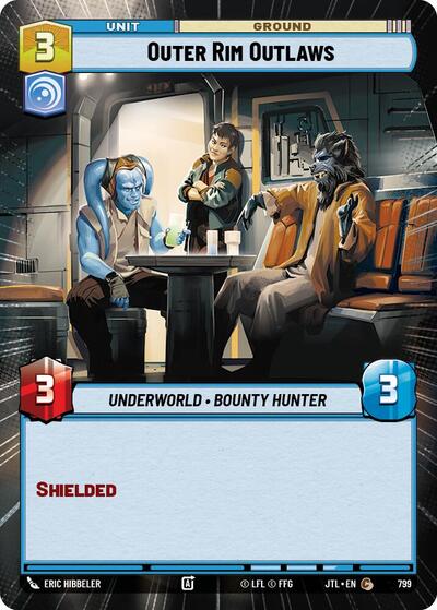 Outer Rim Outlaws - Hyperspace - Foil (Jump to Lightspeed)(JTL-0799/1122)(C)