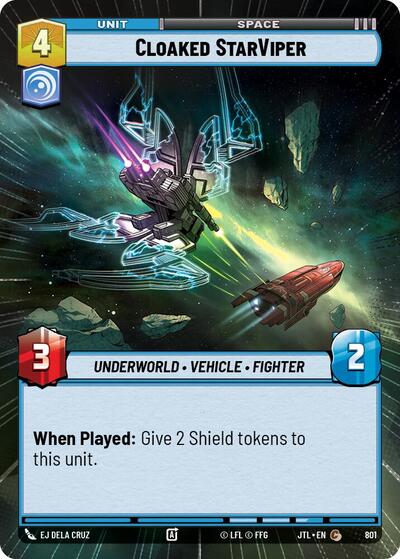 Cloaked StarViper - Hyperspace - Foil (Jump to Lightspeed)(JTL-0801/1122)(C)