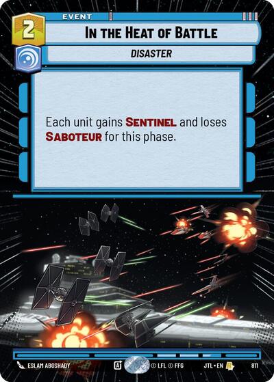 In the Heat of Battle - Hyperspace - Foil (Jump to Lightspeed)(JTL-0811/1122)(R)