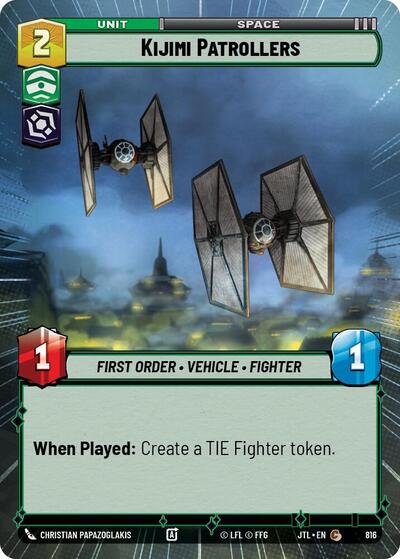 Kijimi Patrollers - Hyperspace - Foil (Jump to Lightspeed)(JTL-0816/1122)(C)