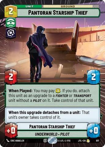 Pantoran Starship Thief - Hyperspace - Foil (Jump to Lightspeed)(JTL-0817/1122)(R)