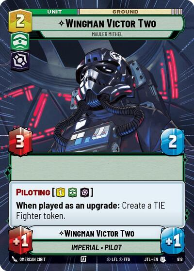 Wingman Victor Two, Mauler Mithel - Hyperspace - Foil (Jump to Lightspeed)(JTL-0818/1122)(U)