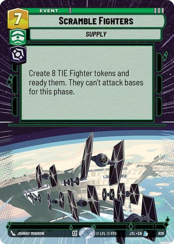 Scramble Fighters - Hyperspace - Foil (Jump to Lightspeed)(JTL-0826/1122)(L)