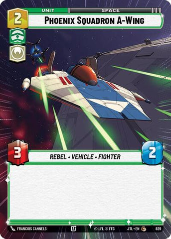 Phoenix Squadron A-Wing - Hyperspace - Foil (Jump to Lightspeed)(JTL-0829/1122)(C)