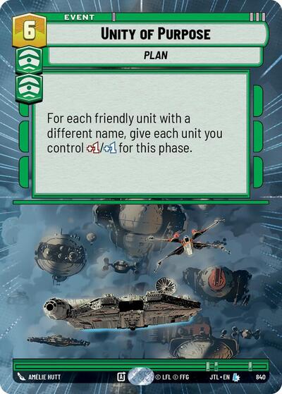 Unity of Purpose - Hyperspace - Foil (Jump to Lightspeed)(JTL-0840/1122)(L)