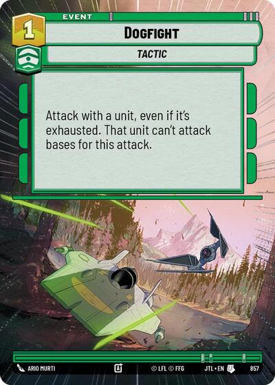 Dogfight - Hyperspace - Foil (Jump to Lightspeed)(JTL-0857/1122)(U)