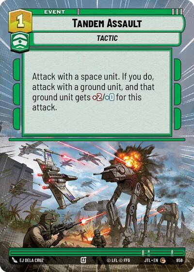 Tandem Assault - Hyperspace - Foil (Jump to Lightspeed)(JTL-0858/1122)(C)