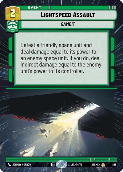 Lightspeed Assault - Hyperspace - Foil (Jump to Lightspeed)(JTL-0861/1122)(R)