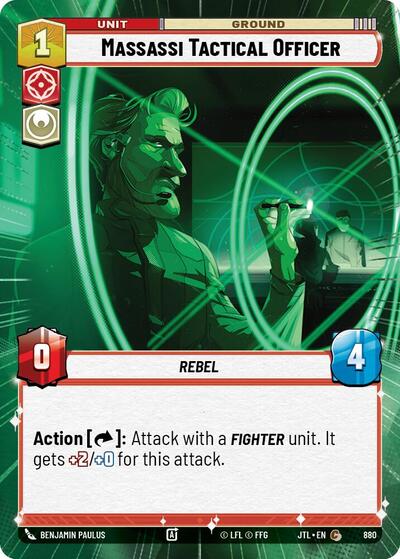 Massassi Tactical Officer - Hyperspace - Foil (Jump to Lightspeed)(JTL-0880/1122)(C)